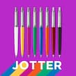 Parker Kugelschreiber JOTTER ORIGINALS, Druckmechanik, M, Schaftfarbe gelb, Schreibfarbe blau, nachfüllbar, 1 Stück Artikelbild Secondary4 S