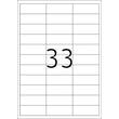 Herma Inkjet-, Laser- und Kopieretiketten, A4-Bogen, weiß, 66x25,4mm, 3300 Stück Artikelbild Secondary2 S