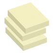 Notatblokk INFO 40x50mm gul (3) produktbilde Secondary2 S