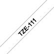 Brother Schriftband für P-Touch, 6 mm, transparent/Schwarz - TZE-111 Artikelbild
