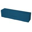 EURO®PACK Flaschenkarton Amsterdam für 1 Flasche, Öffnung längsseitig, 380x85x93mm, blau, 50 Stück Artikelbild