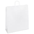 Papiertragetasche Torino XL, Geschenktaschen, 450x170x480mm, weiss, 150 Stück Artikelbild