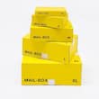 Smartbox Pro Mailbox XS, Versandkarton, gelb, 244x145x38 mm Artikelbild Secondary2 S
