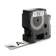 Dymo Schriftband, Weiß, Druck: Schwarz, 24 mm Artikelbild