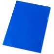 LANDS Sichthülle, Aktenhülle, A4, PP, oben / rechts offen, 0,11 mm, genarbt, blau, 100 Stück pro Packung Artikelbild