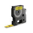 Dymo Schriftband, Gelb, Druck: Schwarz, 12 mm Artikelbild
