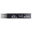 Pilot Tintenrollermine FriXion Ball/Clicker 0.7, Ersatzmine, radierbare Tinte, schwarz, 3er Set Artikelbild