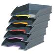 Durable Briefkorbset VARICOLOR®, 5 Fächer, C4, grau, 1 Set Artikelbild