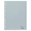 Durable Register, Jan - Dez, Universallochung, PP, A4, volle Höhe, 12 Blatt, grau, 1 Packung Artikelbild
