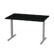 deNord Design Skrivbord höj/sänk Basic1200x800 svart/silver produktfoto
