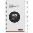 Ukekalender GRIEG Scorpio A5 2024 refill produktbilde