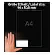 Avery Etikett avtagbar 96x50,8mm produktfoto Secondary3 S