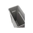 Rubbermaid Commercial Products Slim Jim Container, Abfallbehälter, Abfalleimer, Mülleimer, 87L, grau, 56x28x76,2cm, Kunststoff, 1 Stück Artikelbild Secondary2 S