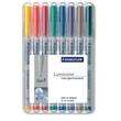 STAEDTLER Lumocolor OHP-Stift Lumocolor 316 non-permanent, F 0,6 mm, Etui mit 8 Farben Artikelbild Secondary1 S