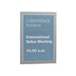 Durable Sichttasche DURAFRAME®, magnetisch, selbstklebend, PVC, A4, silber, 10 Stück Artikelbild Secondary1 S