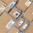 Leitz Anteckningsblock COSY B5 linj gul produktfoto Secondary6 S