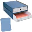 Pressel Stapel-Box 311 A4, blau/weiß mit blauen Etiketten (vorher Art.Nr. 311012) Artikelbild