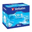 Verbatim CD-R Datalife Extra Rohling, 800MB, 90Min, 48-fach, Jewel Case, 10 Stück Artikelbild