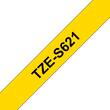 Brother Tape TZES621 9mm svart på gul produktfoto Secondary1 S