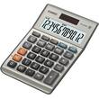 Casio Tischrechner MS-120BM, Rechner, silber, 15,8x23,2x4mm, 12-stellig, 1 Stück Artikelbild Secondary1 S