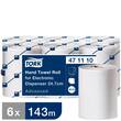 Tork Papierhandtuch auf Rolle, Falthandtuch, 2-lagig, weiss, 24,7cmx143m, 715 Tücher, 6 Rollen Artikelbild
