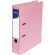 Lyreco Ordner, PP-kaschiert, Einsteckrückenschild, mit Griffloch, A4, 80mm, rosa, 1 Stück Artikelbild