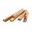 ColomPac Versandverpackung Trapez A1 mit Haftklebeverschluss, Versandhülse, 610x105/55x75mm (A1), Braun, 20 Stück pro Packung, 2 Packungen Artikelbild Secondary4 S