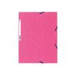 Strikkmappe EXACOMPTA A4 3 kl 400g rosa produktbilde