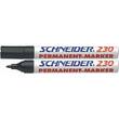 SCHNEIDER Permanent-Marker 230 Rundspitze 1-3 mm Schwarz Artikelbild