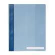 Durable Schnellhefter, Sichthefter, Hartfolie, transparenter Vorderdeckel, A4+, blau, 1 Stück Artikelbild