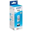 Blekk EPSON 104 EcoTank Cyan produktbilde Secondary1 S