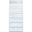 Herma Inkjet-, Laser- und Kopieretiketten, A4-Bogen, weiß, 66x25,4mm, 3300 Stück Artikelbild Secondary4 S