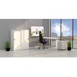 deNord Design Skrivbord höj/sänk Pro 1800x800 ek/vit produktfoto Secondary3 S