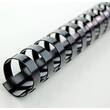 GBC Binderücken Plastik, für A4, schwarz, 14mm, 100 Stück Artikelbild