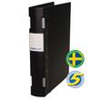 KEBA Gaffelpärm Ergo A4 55mm svart/svart produktfoto Secondary1 S