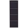 Bisley Hängeregistraturschrank Light - 4 Schubladen - 1-bahnig - Schwarz, 1 Stück Artikelbild Secondary1 S