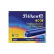 Pelikan Tintenpatronen 4001, Königsblau, 6 Stück Artikelbild