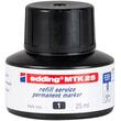 edding Nachfülltusche MTK 25, für Permanentmarker, Schreibfarbe schwarz, 25 ml, 1 Flasche Artikelbild