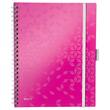 Leitz BeMobile Collegeblock WOW, A4, kariert, pink metallic, PP-Einband, 1 Stück Artikelbild