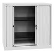 Bisley Euro Rollladenschrank, Lichtgrau, 2,5 Ordnerhöhen, 1029x1000x430 mm, 1 Stück Artikelbild Secondary3 S
