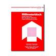 Hahnemuehle Millimeterblock, Milimeterpapier, 80/85g, rot, A4, 50 Blatt, 1 Block Artikelbild
