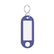 WEDO Schlüsselanhänger mit S-Haken und Etikett, blau, 1 Stück Artikelbild