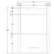 Posteske plakat A2 705x510x10mm papp produktbilde