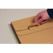VARIA ECO 4 Wickelverpackung aus Wellpappe mit Selbstklebeverschluss, 350x260x70mm, A4+, braun, 20 Stück Artikelbild Secondary9 S