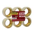 Scotch® Verpackungsklebeband Heavy, Packband, transparent, 50mm x 66m, 6 Rollen Artikelbild