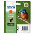 Epson Bläckpatron, T1599, UltraChrome, orange, singelförpackning, C13T15994010 produktfoto