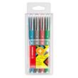 STABILO Rollerball worker + colorful, sortiert, 0,5mm, 4 Stifte Artikelbild