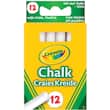 Kritt CRAYOLA støvfri hvit (12) produktbilde