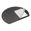 Durable Skrivbordsunderlägg, genomskinligt överdrag, 650 x 520 mm, svart produktfoto