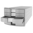 Han Schubladenbox IMPULS 2.0, Polystyrol, mit 4 geschlossenen Schubladen, A4/C4, 294 x 368 x 235 mm, lichtgrau, 1 Stück Artikelbild Secondary1 S